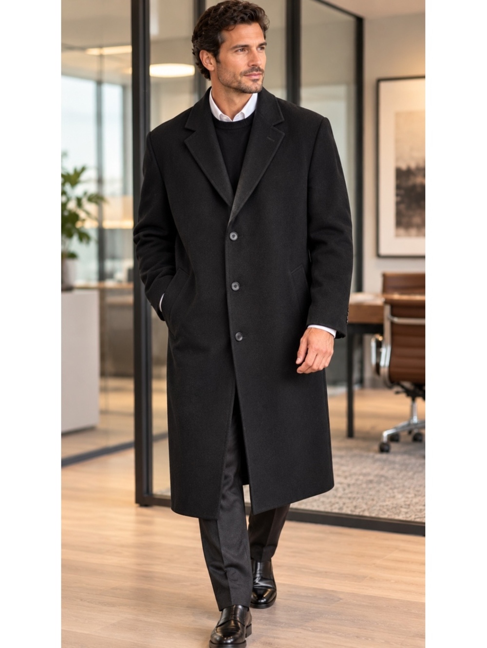 Jason Seigel men’s coat 44 reg